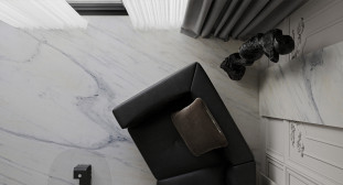 Venezia Stone Мрамор Covelano Silver 20Mm