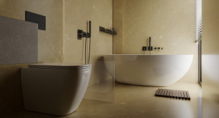 Venezia Stone Мрамор Imperial Cream Honed 20Mm