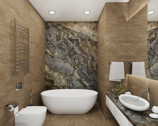 Venezia Stone Мрамор Illusion Bronze 20Mm