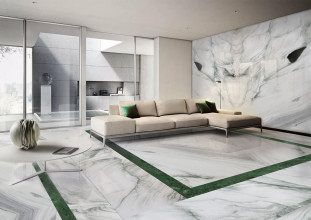 Venezia Stone Мрамор White Cloud 20Mm