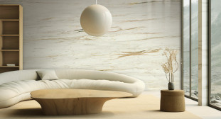 Venezia Stone Мрамор Bianco Venato Gold 20Mm