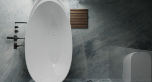 Venezia Stone Мрамор Lais Blue 20Mm