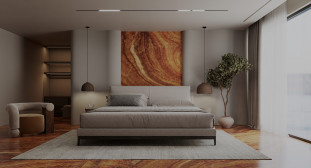 Venezia Stone Onice Dark Caramel 20Mm