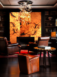 Venezia Stone VEIN CUT Onice Red Caramel Vein Cut 20Mm