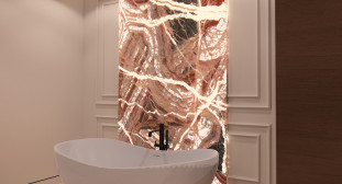 Venezia Stone Onice Red Spider 18Mm