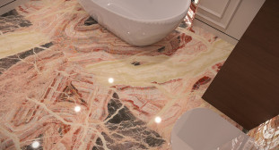 Venezia Stone Onice Red Spider 18Mm