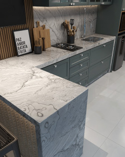 Venezia Stone TOP Кварцит Vibranium Top 20Mm