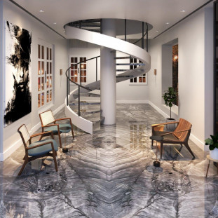 Venezia Stone TOP Кварцит Vibranium Top 20Mm