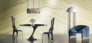 Venezia Stone Кварцит Macaubas Gold 30Mm