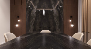 Venezia Stone Кварцит Black Tempest 20Mm