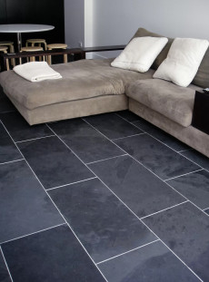 Venezia Stone Сланец Brazil Black Natural Cut 600X300 12Mm