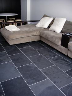 Venezia Stone Сланец Brazil Black Natural Cut 600X300 12Mm