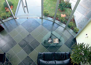 Venezia Stone Сланец Brazil Black Natural Cut 600X300 12Mm