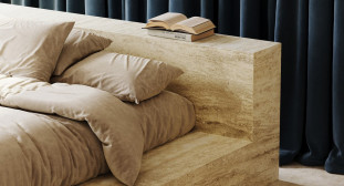Venezia Stone TOP Травертин Travertine Ivory Vein Cut Top Незаполненный Honed 20Mm