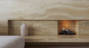 Venezia Stone Травертин Travertine Silver Romano Заполненный Honed 20Mm