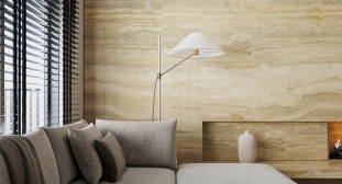 Venezia Stone Травертин Travertine Silver Romano Заполненный Honed 20Mm