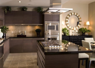 Venezia Stone Гранит Absolute Black Полоса 20Mm