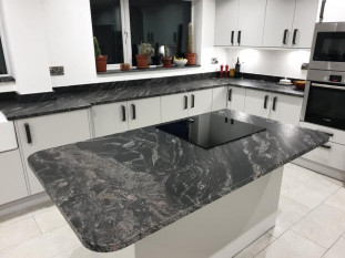 Venezia Stone Гранит Paradiso Marquina Полоса 20Mm