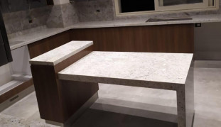 Venezia Stone Гранит Fantastic White Leather 20Mm