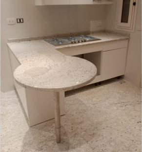 Venezia Stone Гранит Fantastic White Leather 20Mm