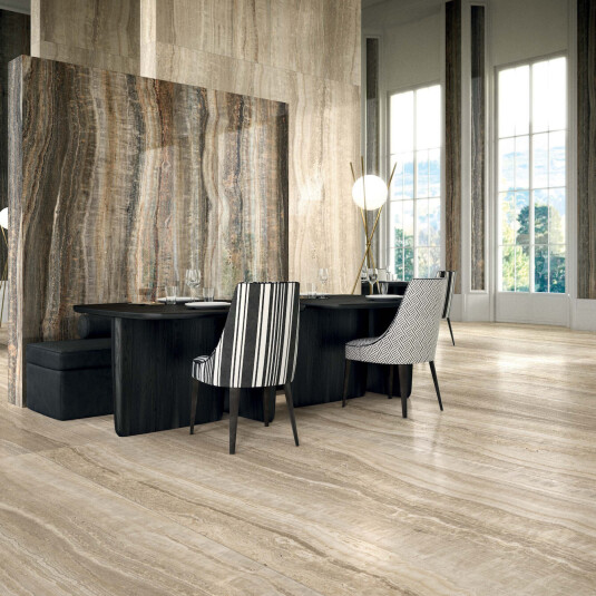 Rex Ceramiche Eccentric luxe Smoky Bl Glo 120x280