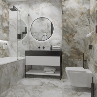 Primavera Marbillo Grey PC202 Marbillo Grey Punch-Carving 60х120 см