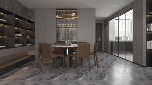 Basconi Home Slate Dark BHW-0017 Slate Dark 600x1200x10 grains semi-polished