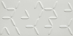 Atlas Concorde 3D Wall Design 3D Flake White Matt 40x80