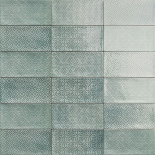 Mainzu Camden Декор Rev. Decor Emerald-10х20 глянцевый керамический