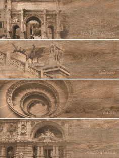 Grasaro Italian Wood Dark Brown (Темно Коричневый) G-252/SR/d01 (GT-252/d01) 20х60