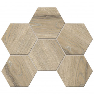 Ametis Daintree DA02 Hexagon 25x28,5 матовая(10 мм) бежевая