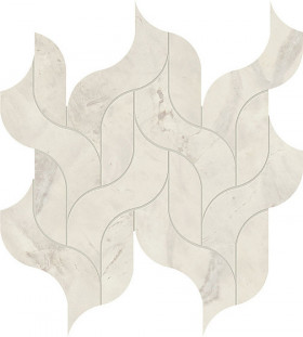 Atlas Concorde Marvel X Керамогранит Calacatta Perla Mosaico Waterfall Lappato