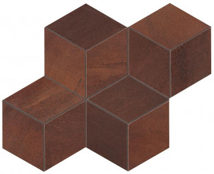 Atlas Concorde Blaze Corten Mosaico Esagono Matt