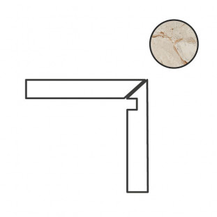 Cerdomus Karnis Battiscala Dx Sand Levigato 97469, 4,8х120