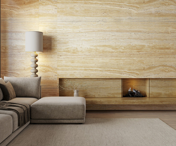 Venezia Stone НЕЗАПОЛНЕННЫЙ Травертин Travertine White Незаполненный 20Mm